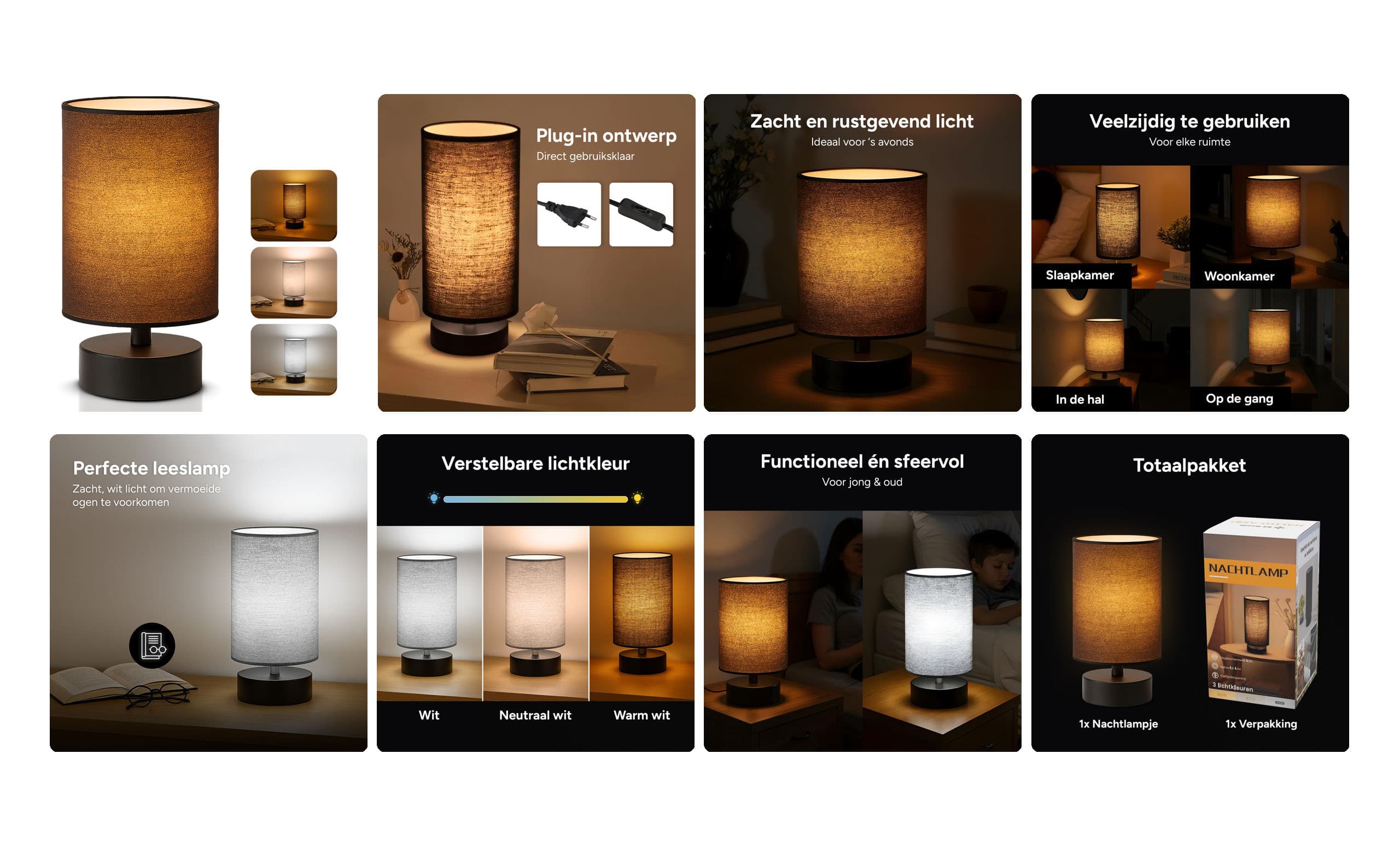 Listing design door Grayflo van een Nachtlamp voor Bol