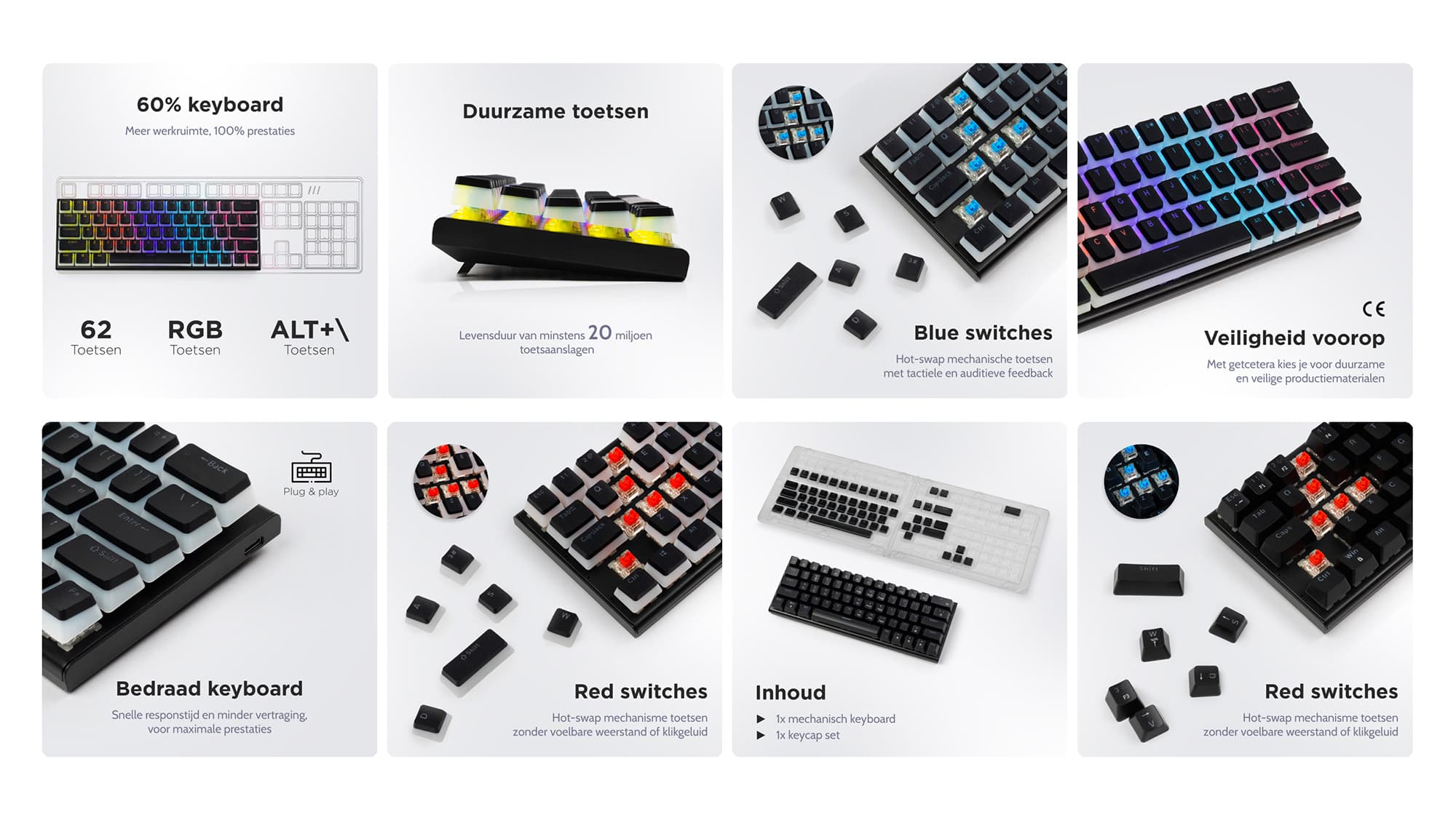 Listing galerij van mechanisch keyboard door Grayflo